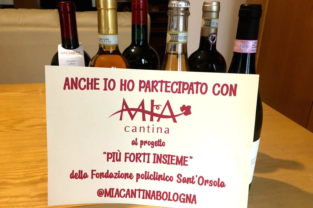 Vino a domicilio e beneficenza con Mia Cantina: “Ecco perché ci sentiamo fortunati”