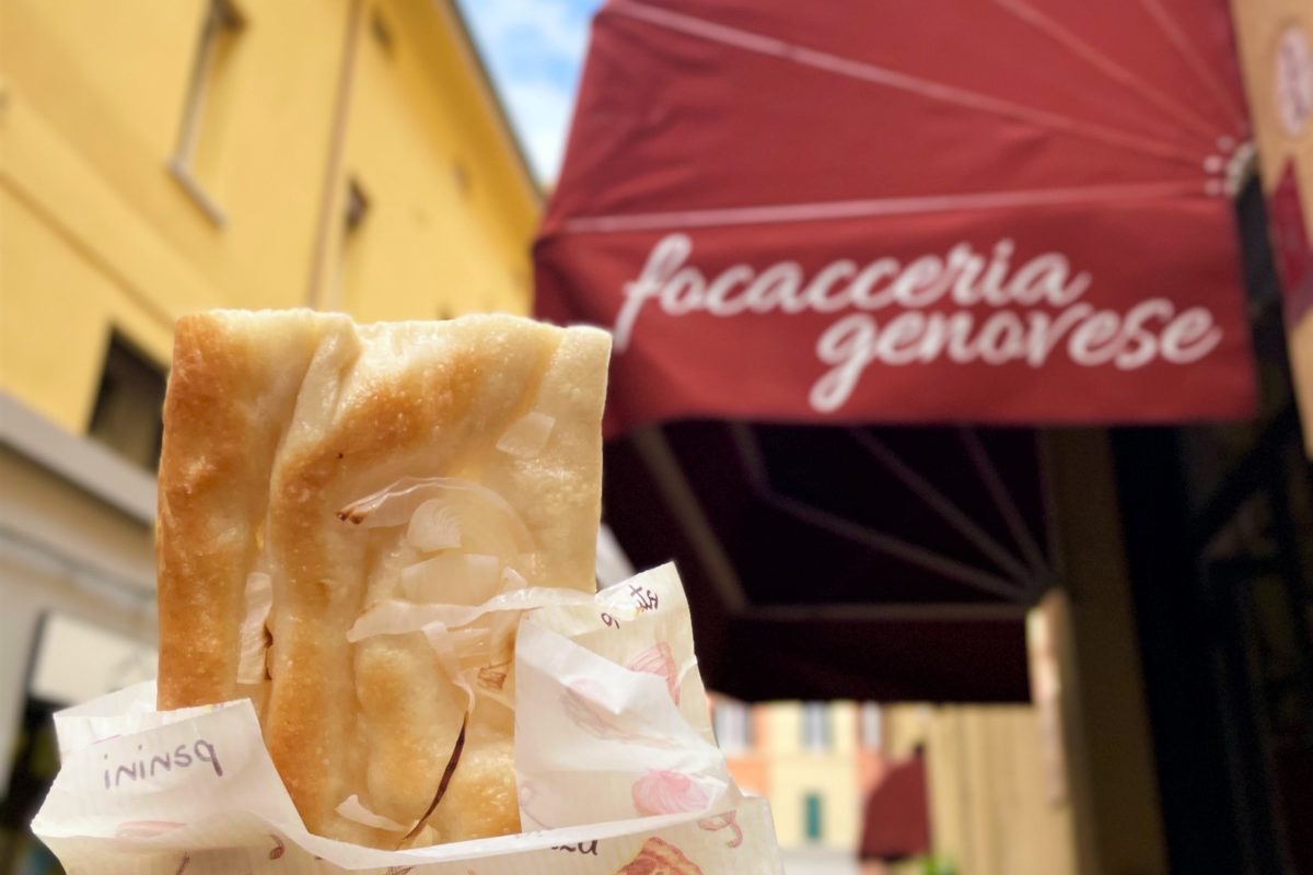 A Bologna è arrivata l’unica vera focaccia genovese